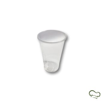 Éttermi műanyag pohár (200ml) - átlátszó