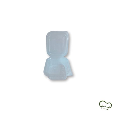 Műanyag egybefedeles doboz (150ml) - tetővel